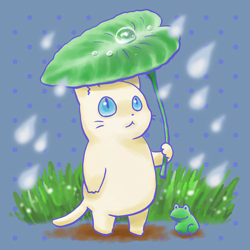 あめふりネコさん ねこべや